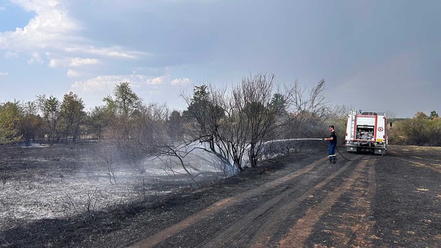 Κινητοποίηση της Πολιτικής Προστασίας του Δήμου Φλώρινας για την κατάσβεση πυρκαγιάς στην κοινότητα Άνω Υδρούσσας